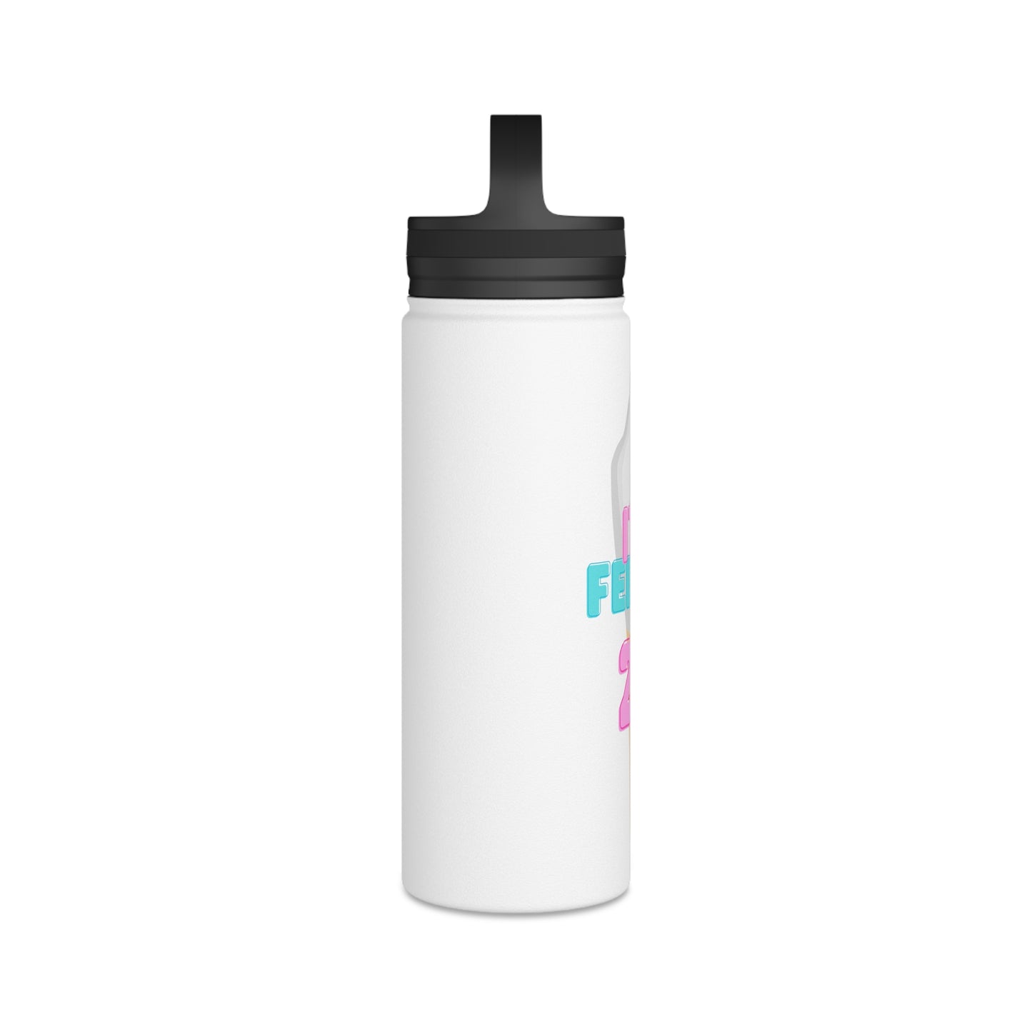 I'm Feelin' 22! Stainless Steel Water Bottle, Handle Lid