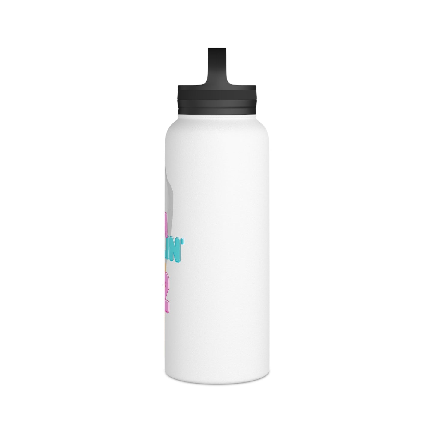 I'm Feelin' 22! Stainless Steel Water Bottle, Handle Lid